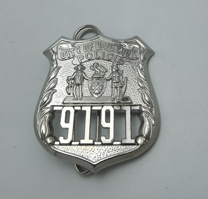 New York Police Badge Replica Movie Prop